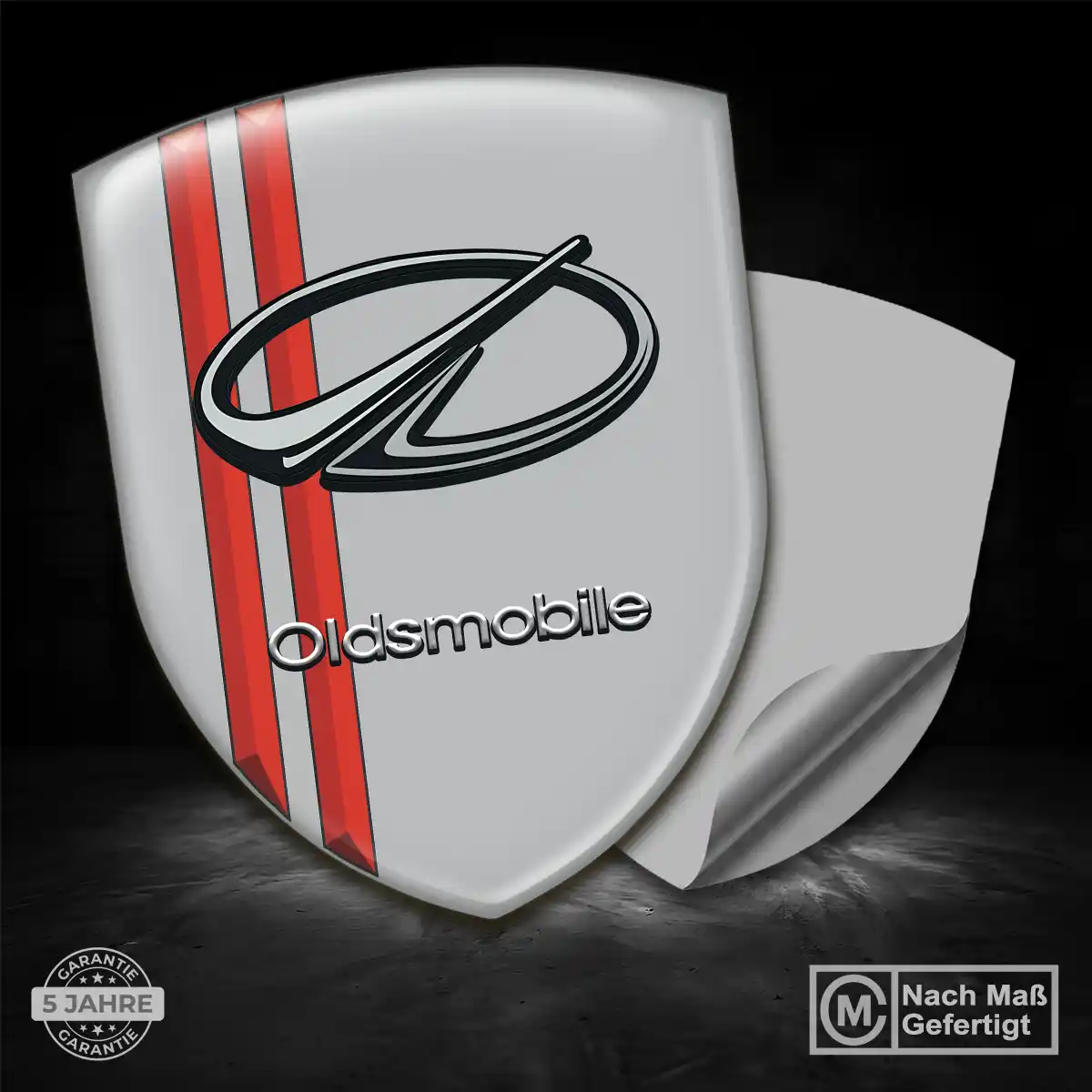 Oldsmobile Wappen Emblem Aufkleber Auto Elegantes Design
