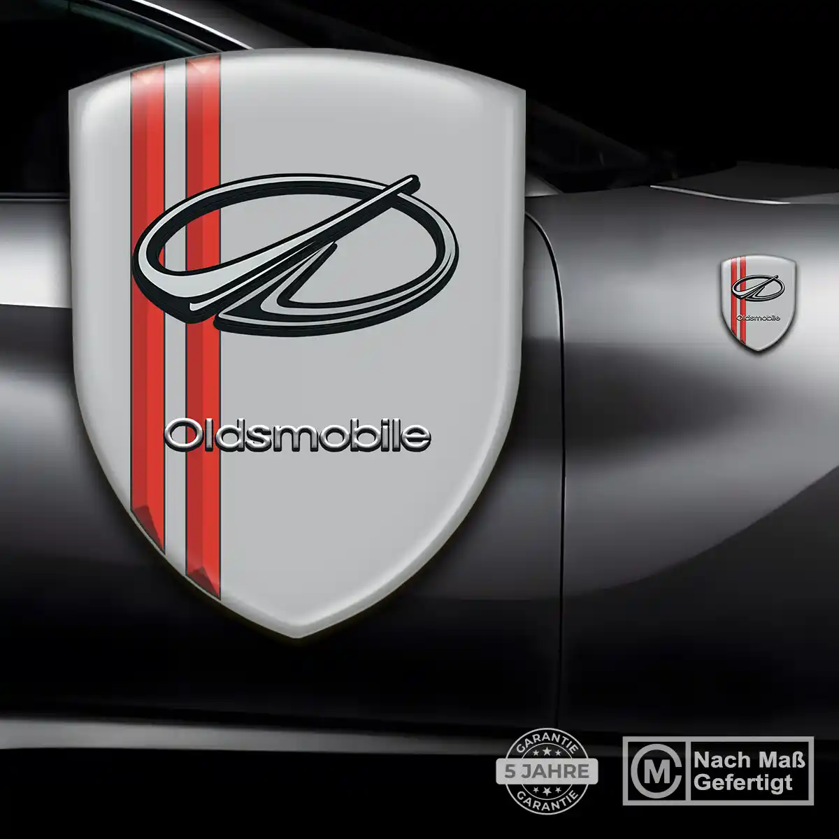 Oldsmobile Wappen Emblem Aufkleber Auto Elegantes Design