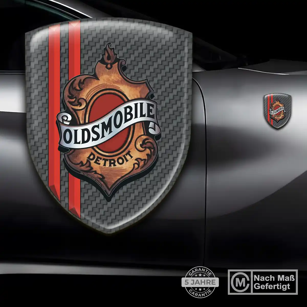 Oldsmobile Wappen Emblem Aufkleber Auto Limitierte Auflage