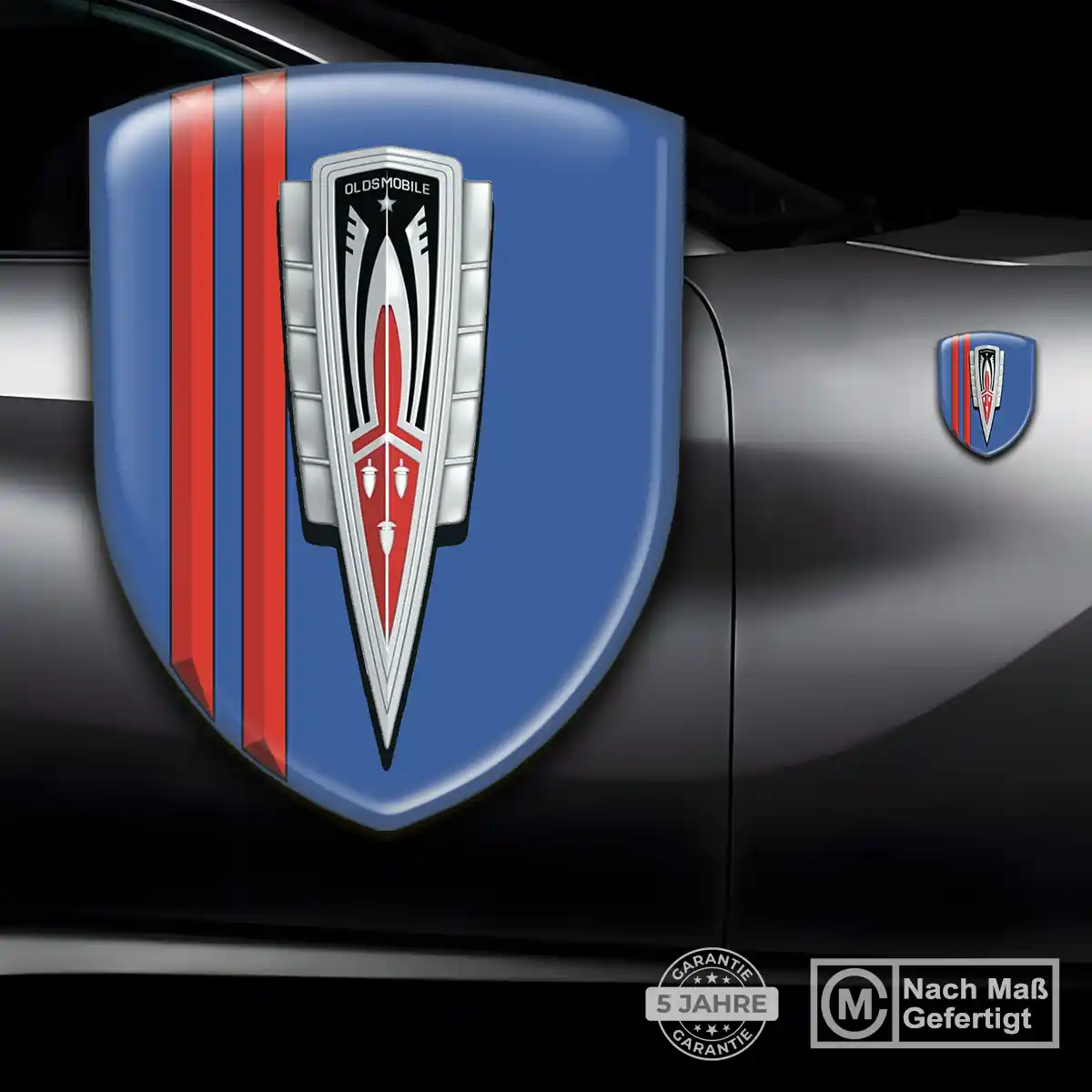 Oldsmobile Wappen Emblem Aufkleber Auto Luxus-Edition