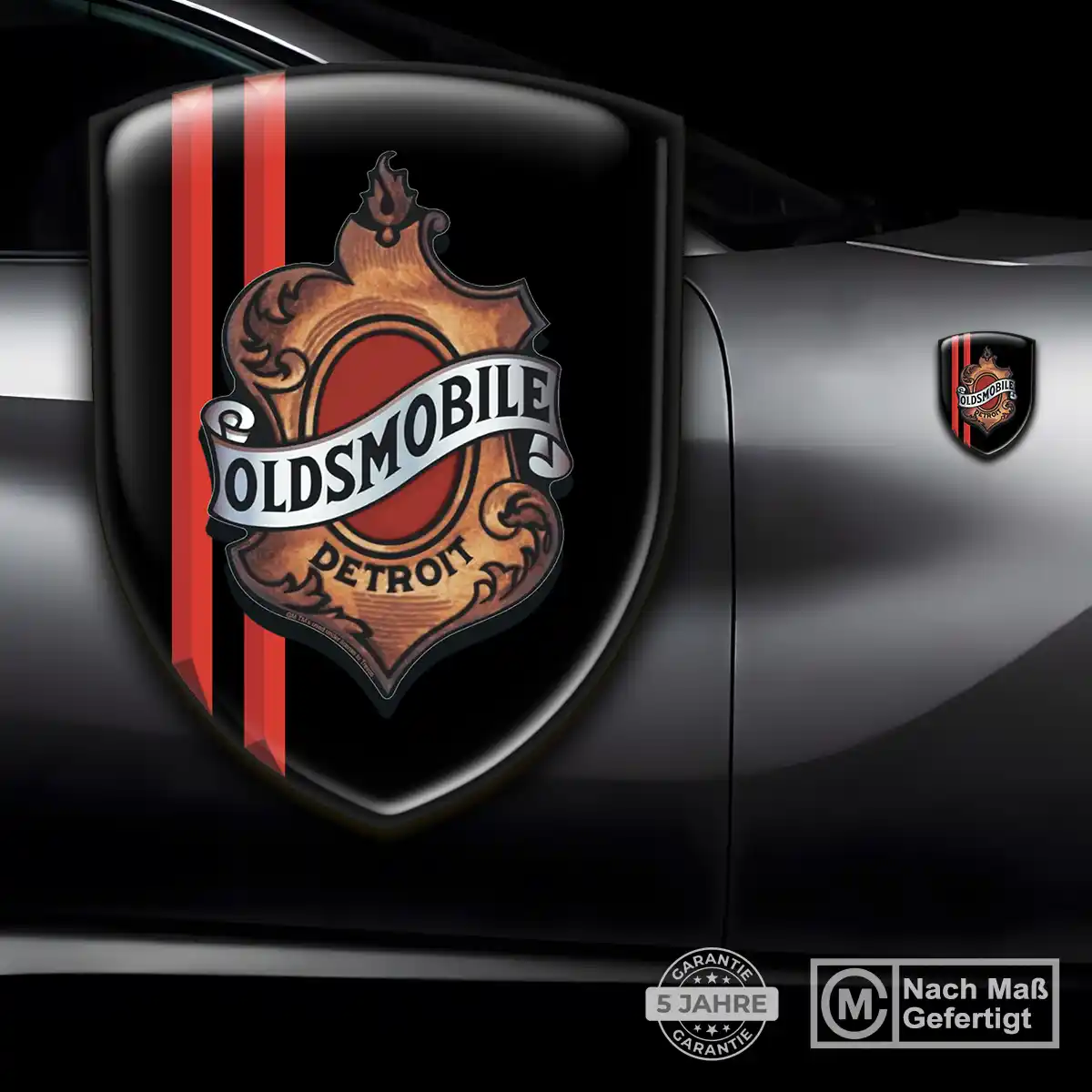 Oldsmobile Wappen Emblem Aufkleber Auto Tuningfahrzeug