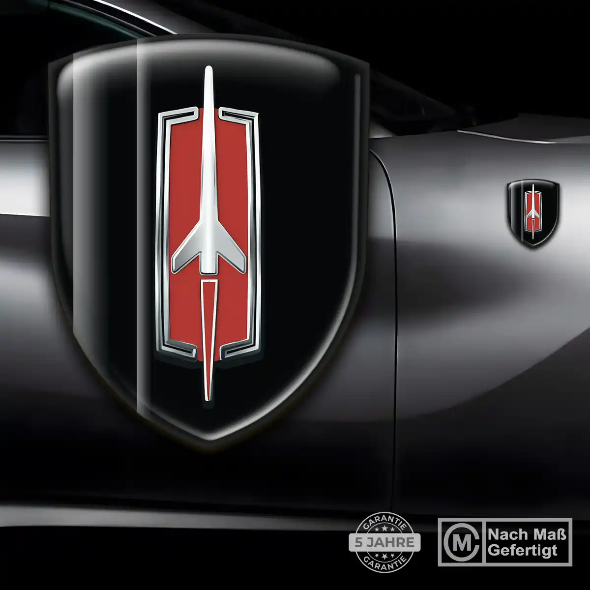 Oldsmobile Wappen Emblem Aufkleber Edles Design