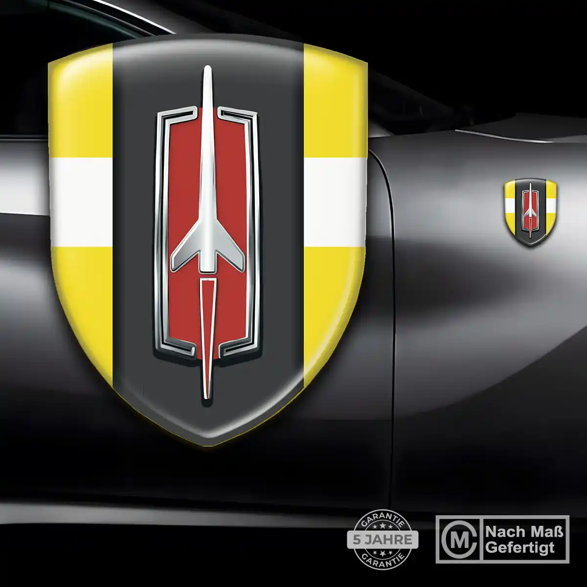 Oldsmobile Wappen Emblem Aufkleber Exterieurdesign