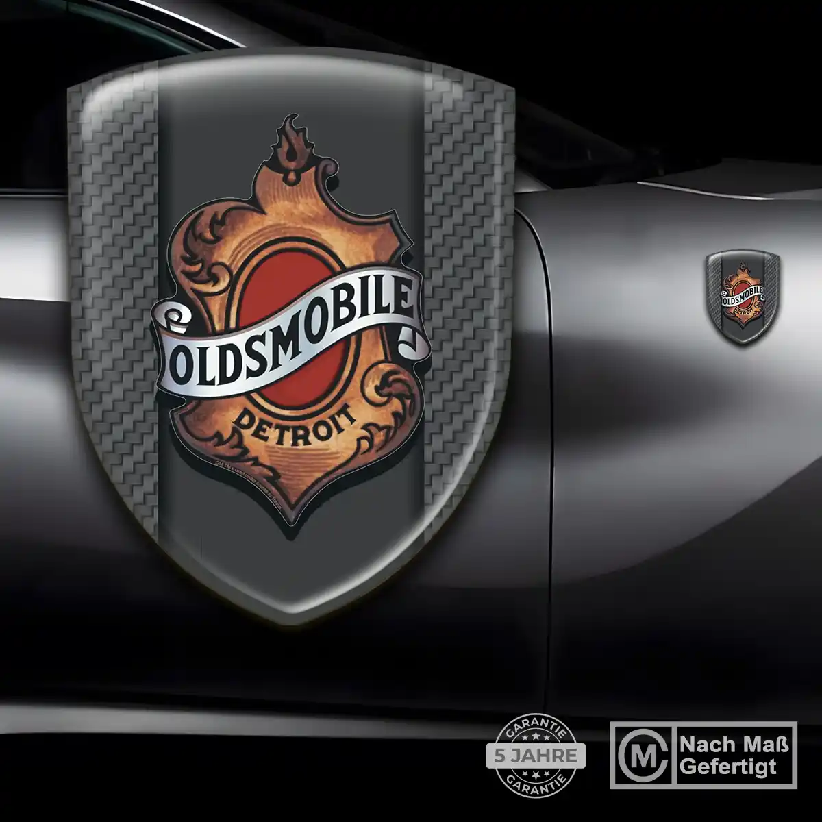 Oldsmobile Wappen Emblem Aufkleber Limitierte Auflage