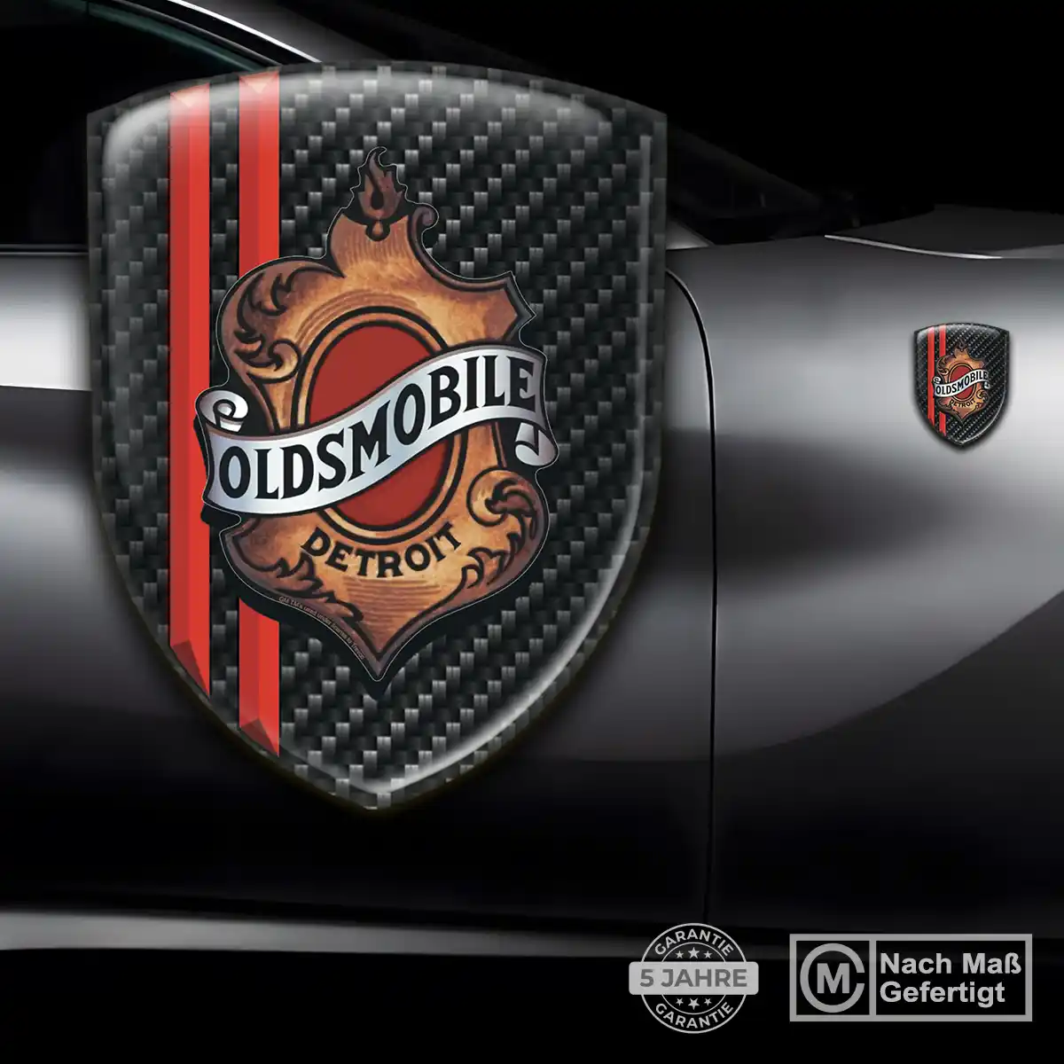 Oldsmobile Wappen Emblem Aufkleber Luxus-Edition