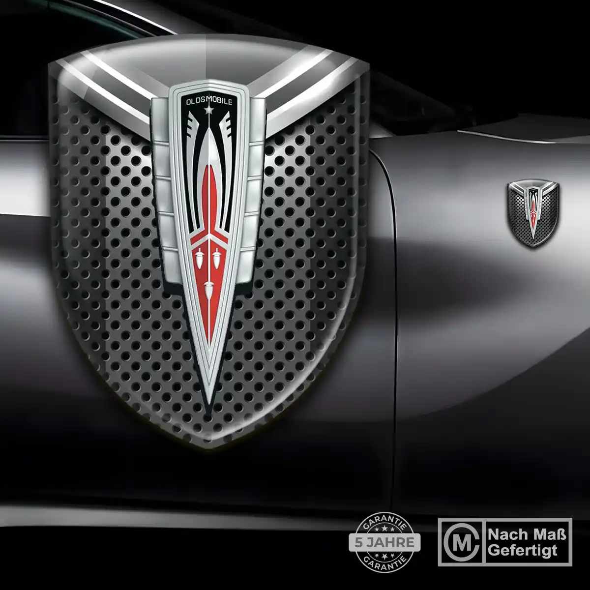 Oldsmobile Wappen Emblem Aufkleber Premiumqualität