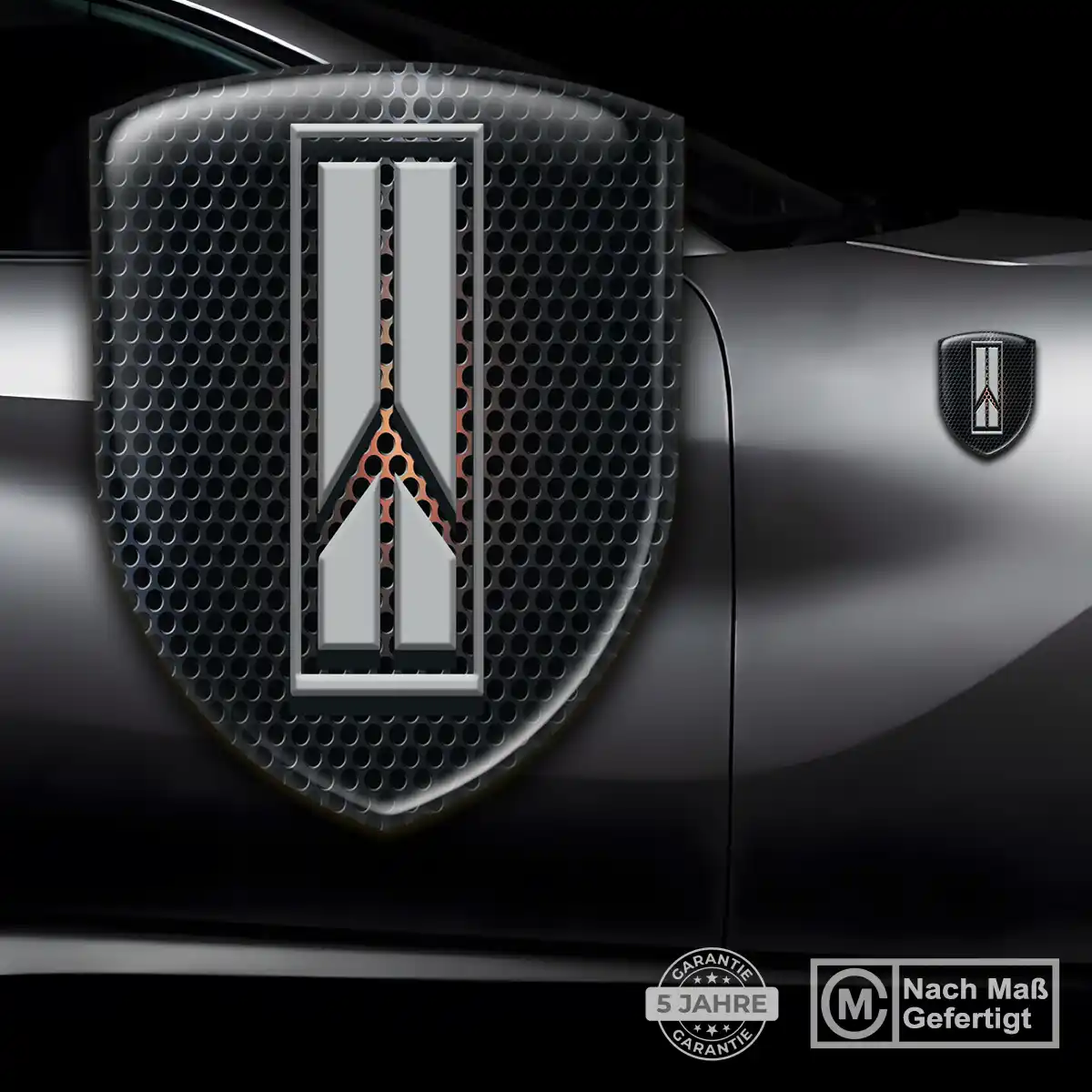 Oldsmobile Wappen Emblem Aufkleber Stilvolles Design