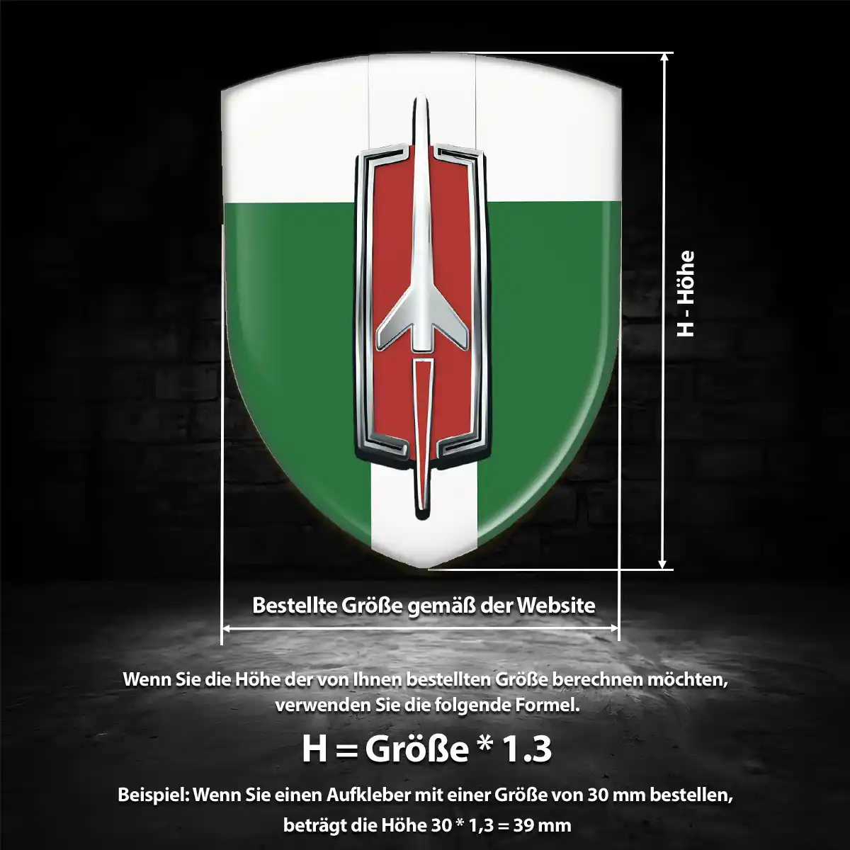 Oldsmobile Wappen Emblem Ausdrucksstarkes Design