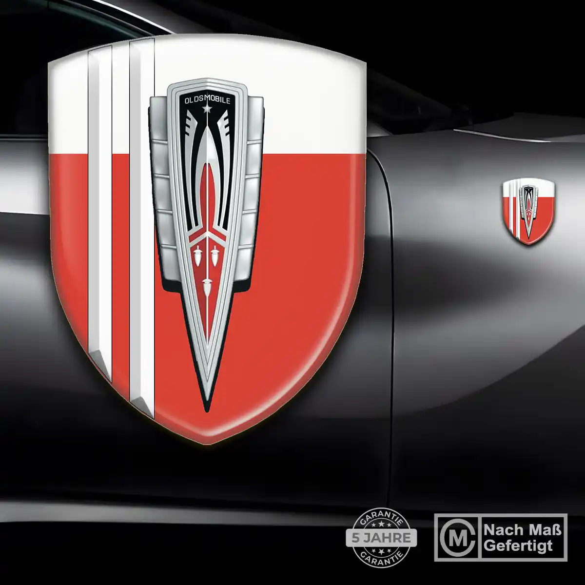 Oldsmobile Wappen Emblem Auto Ausdrucksstarkes Design