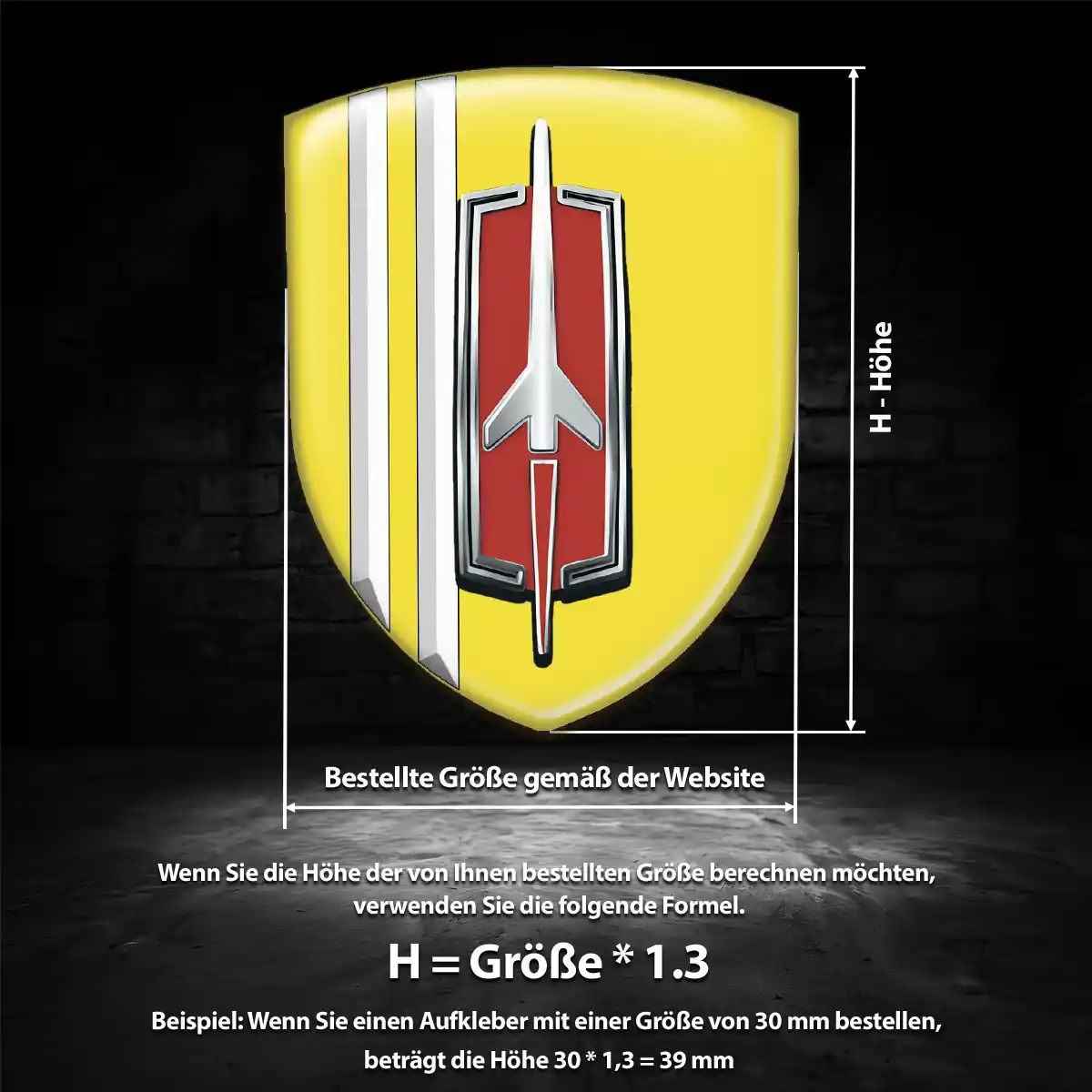 Oldsmobile Wappen Emblem Auto Exterieurdesign