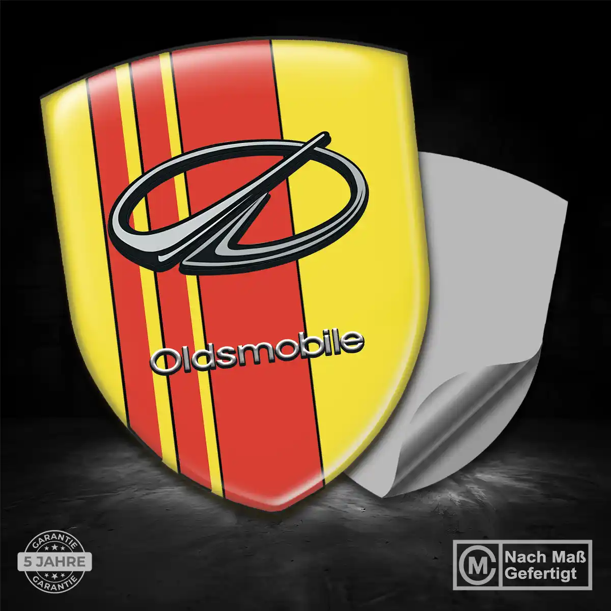 Oldsmobile Wappen Emblem Auto Interieurdesign