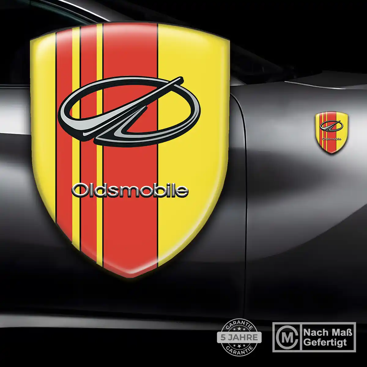 Oldsmobile Wappen Emblem Auto Interieurdesign