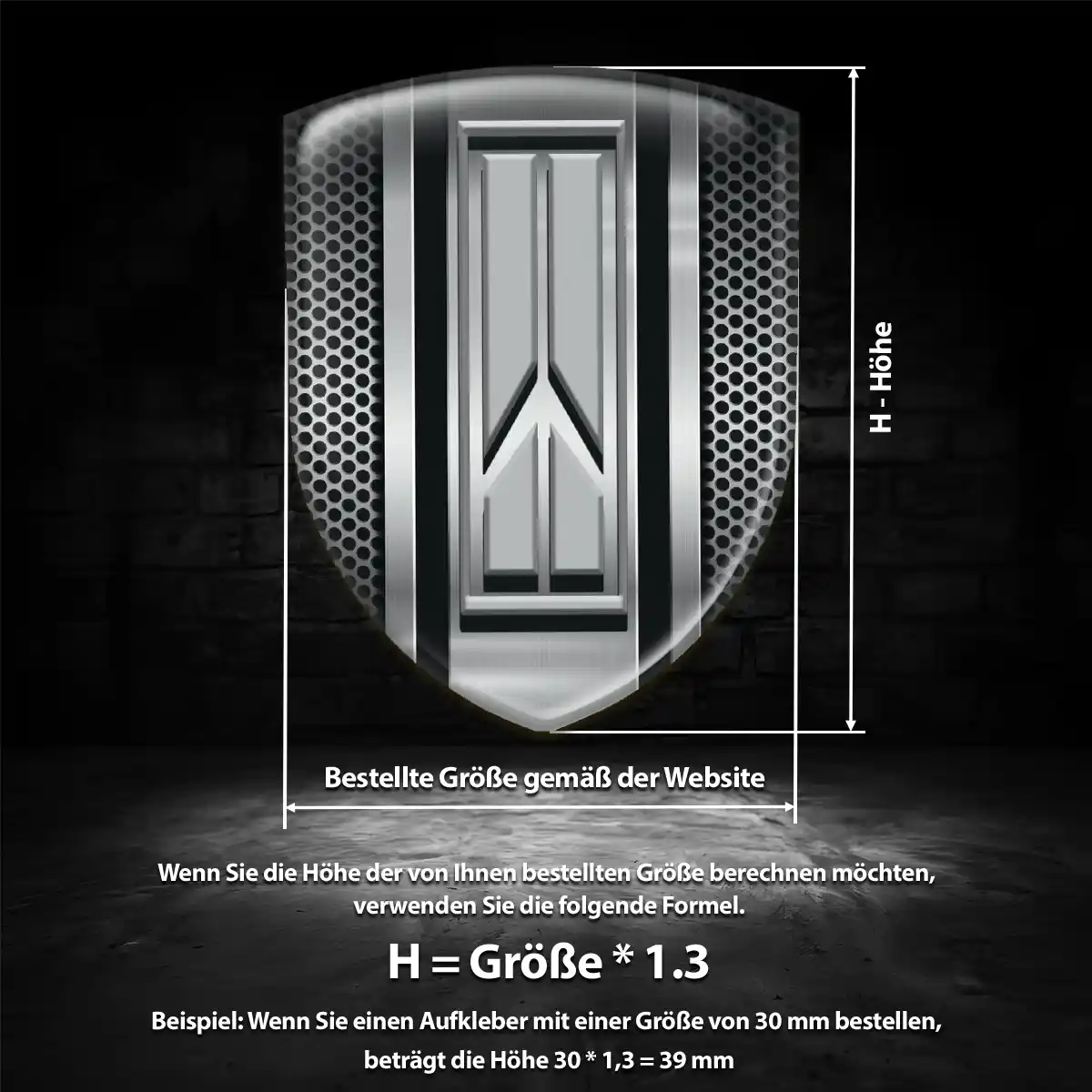 Oldsmobile Wappen Emblem Auto Luxus-Edition