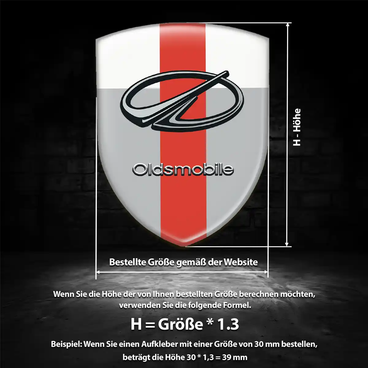 Oldsmobile Wappen Emblem Auto Modernes Design