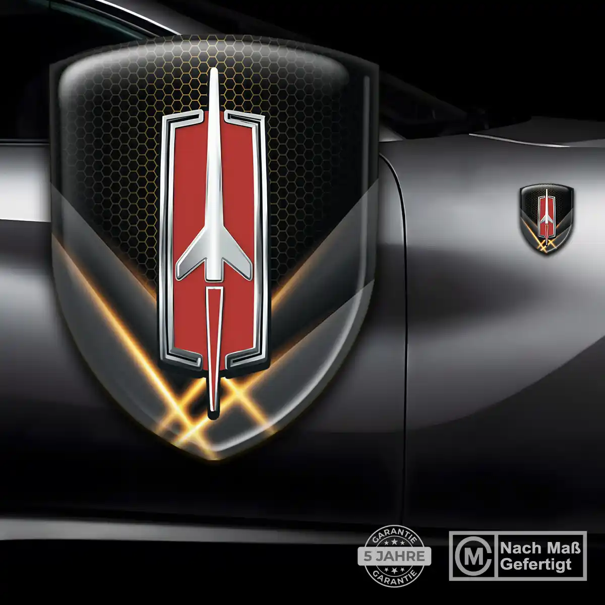 Oldsmobile Wappen Emblem Auto Stilvolles Design