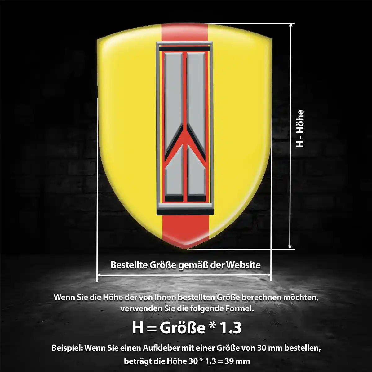 Oldsmobile Wappen Emblem Erstklassige Qualität