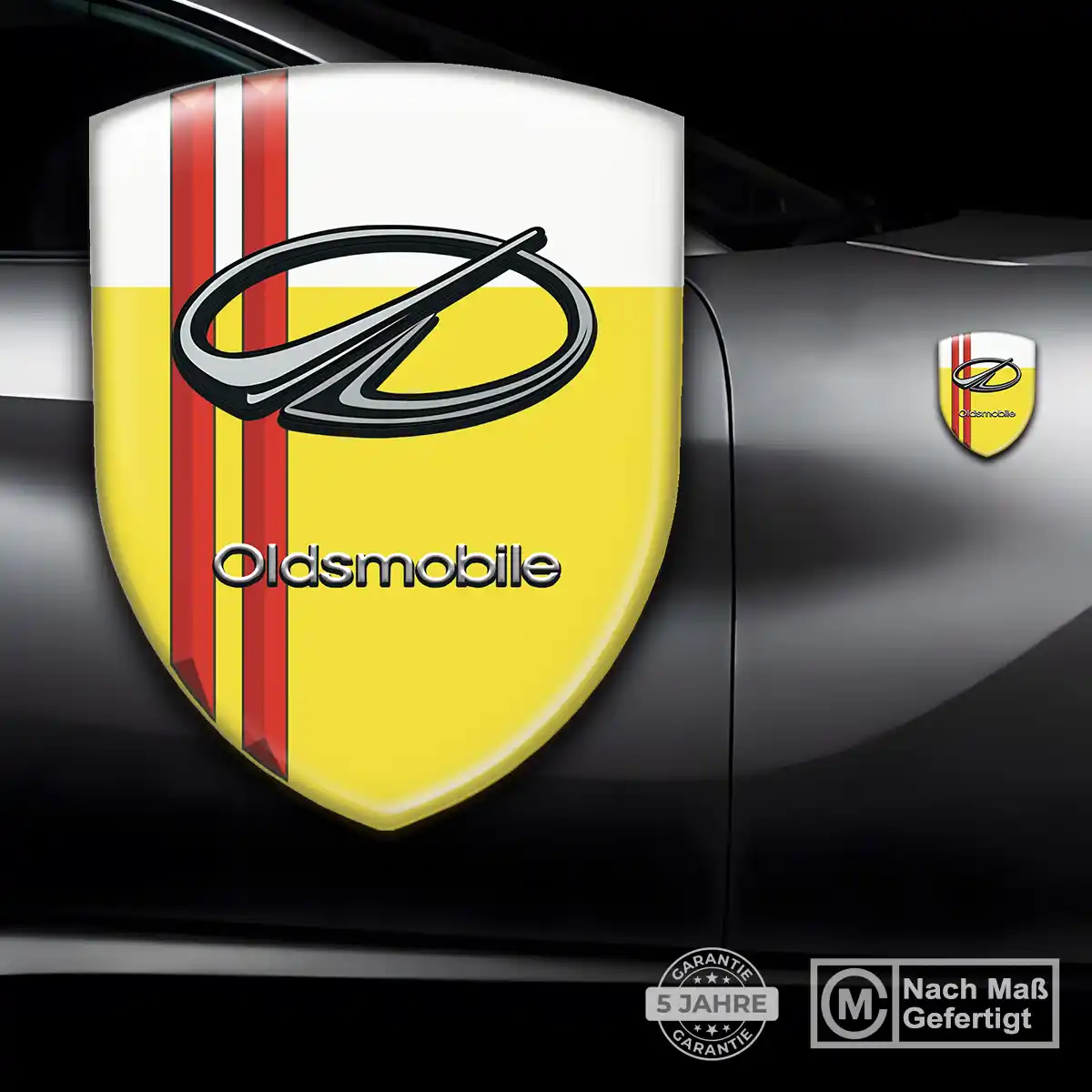 Oldsmobile Wappen Emblem Hochwertiges Harz