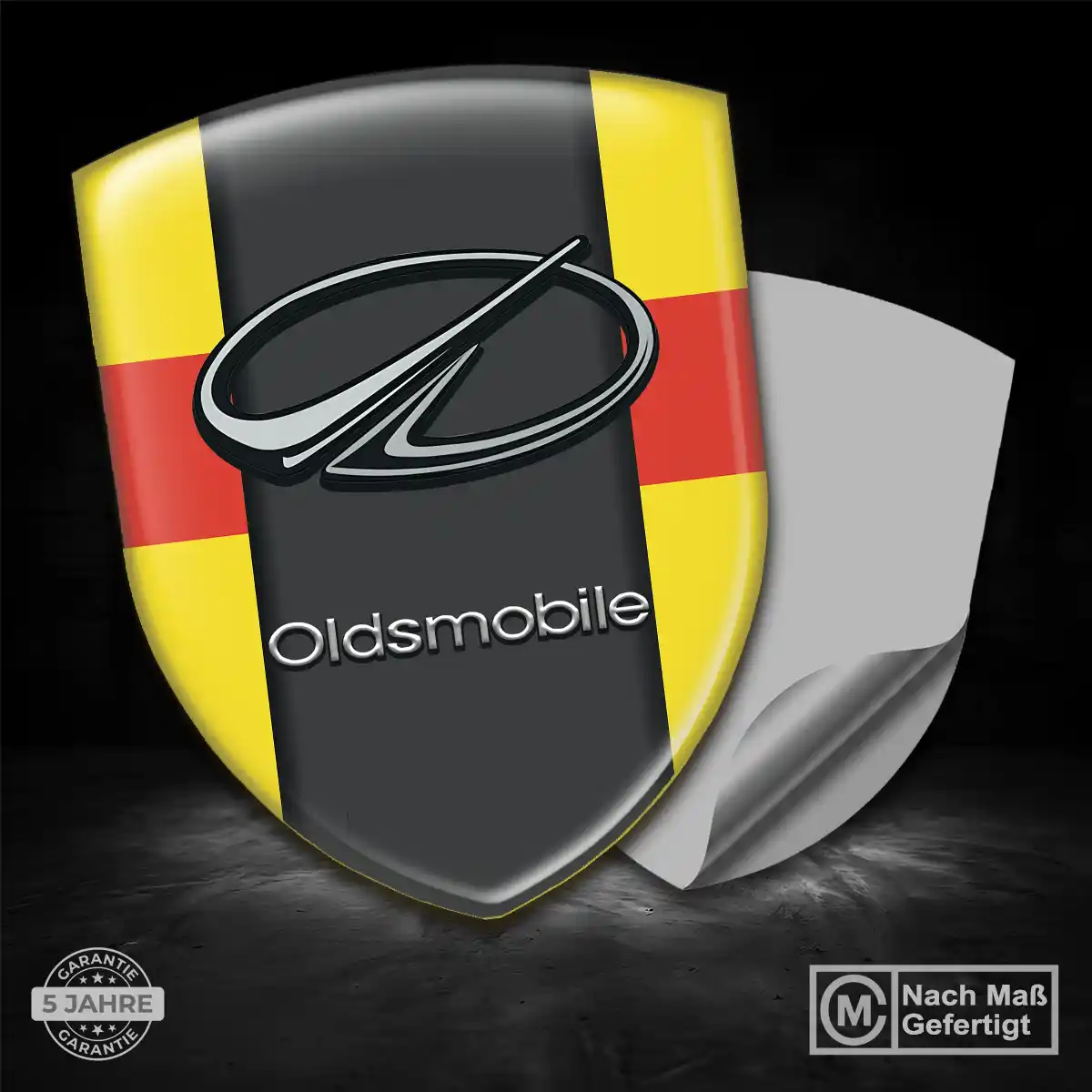 Oldsmobile Wappen Emblem Interieurdesign