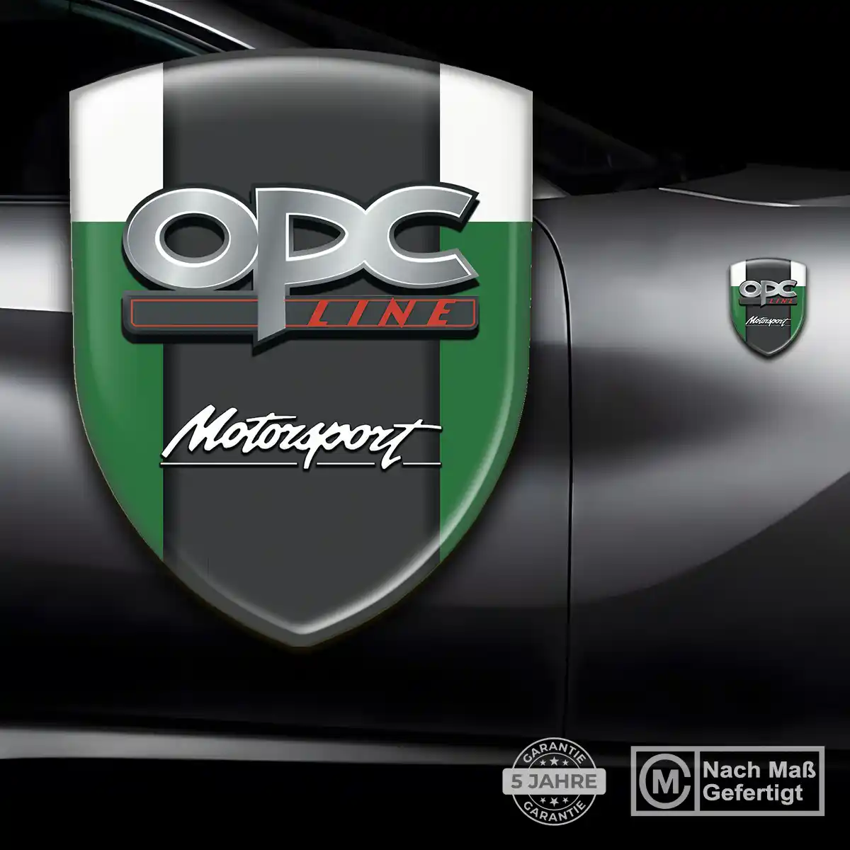 Opel 3D Gel Aufkleber Ausdrucksstarkes Design