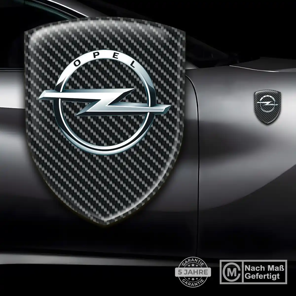 Opel 3D Gel Aufkleber Auto Anspruchsvolles Design