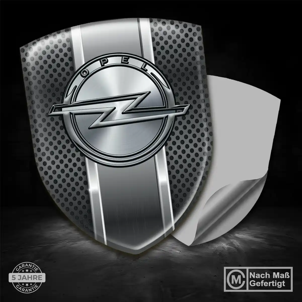 Opel 3D Gel Aufkleber Auto Elegantes Design