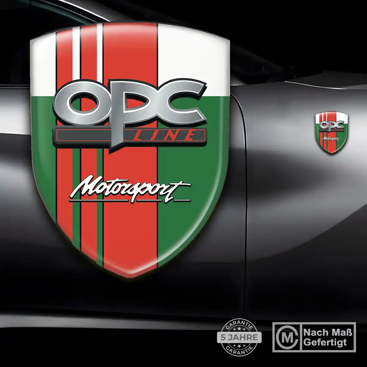 Opel 3D Gel Aufkleber Auto Hochwertiges Harz