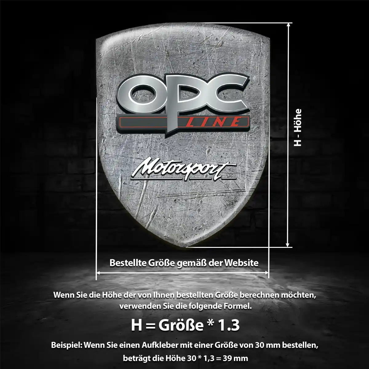 Opel 3D Gel Aufkleber Auto Hohe Qualität