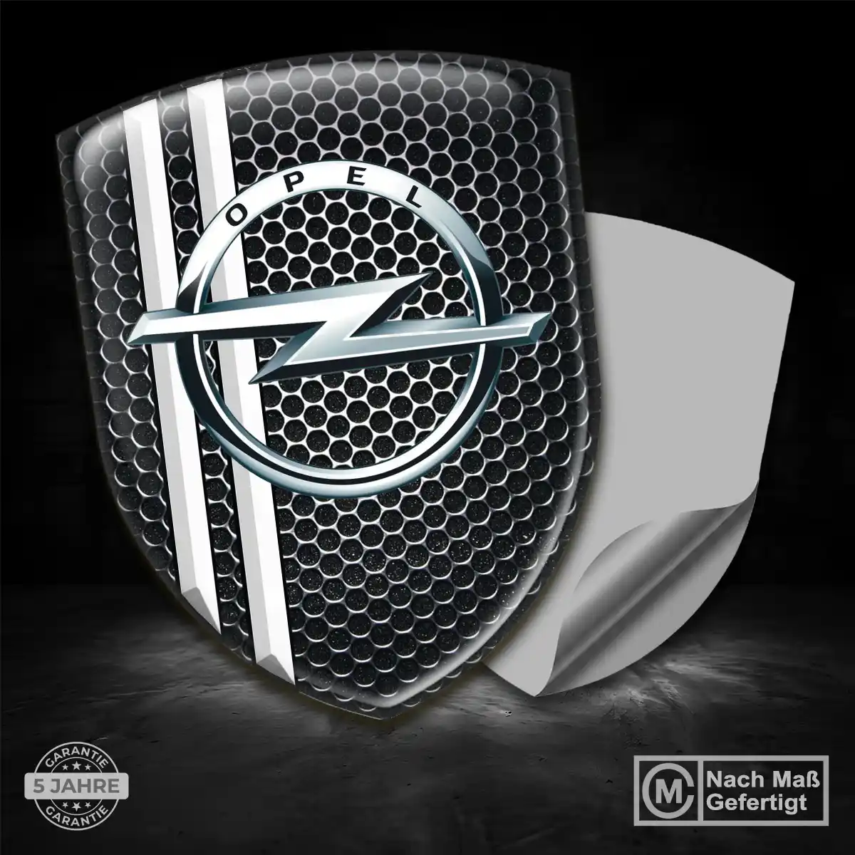 Opel 3D Gel Aufkleber Auto Interieurdesign