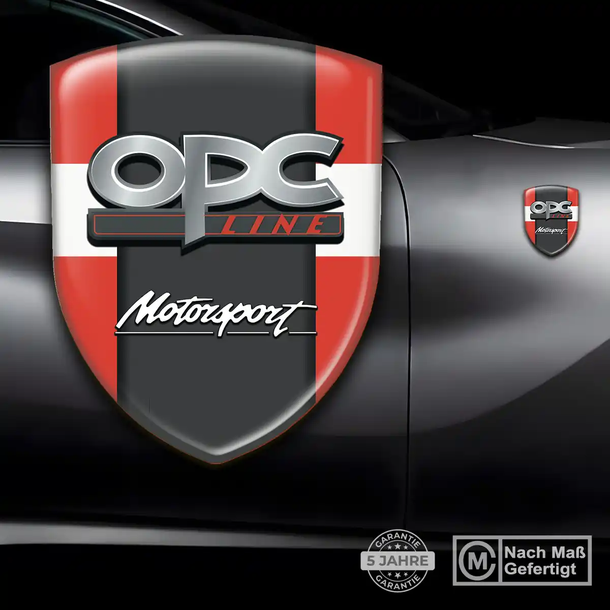 Opel 3D Gel Aufkleber Auto Limitierte Auflage