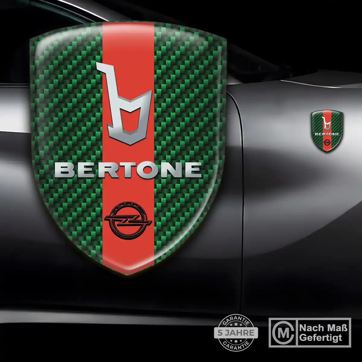 Opel 3D Gel Aufkleber Emblem Auto Elegantes Design