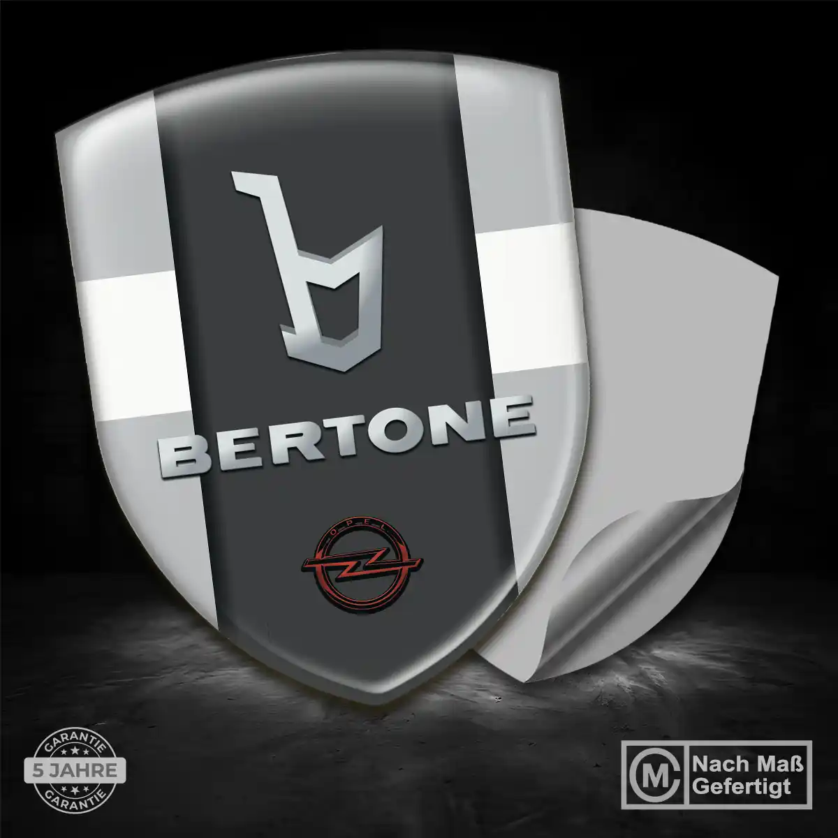 Opel 3D Gel Aufkleber Emblem Auto Exterieurdesign