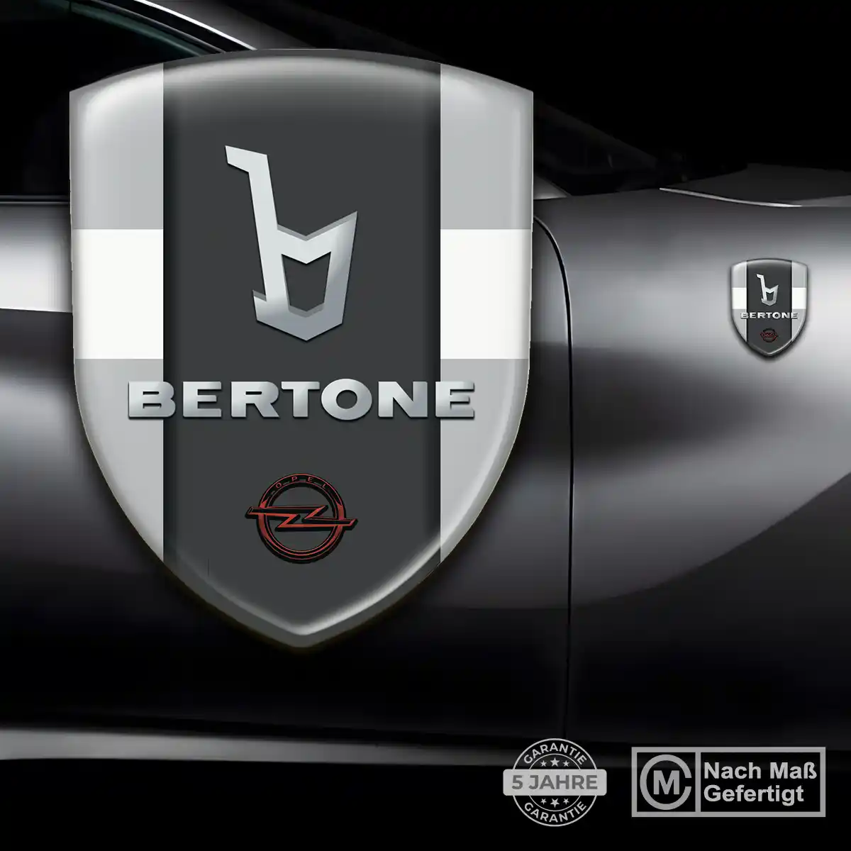 Opel 3D Gel Aufkleber Emblem Auto Exterieurdesign