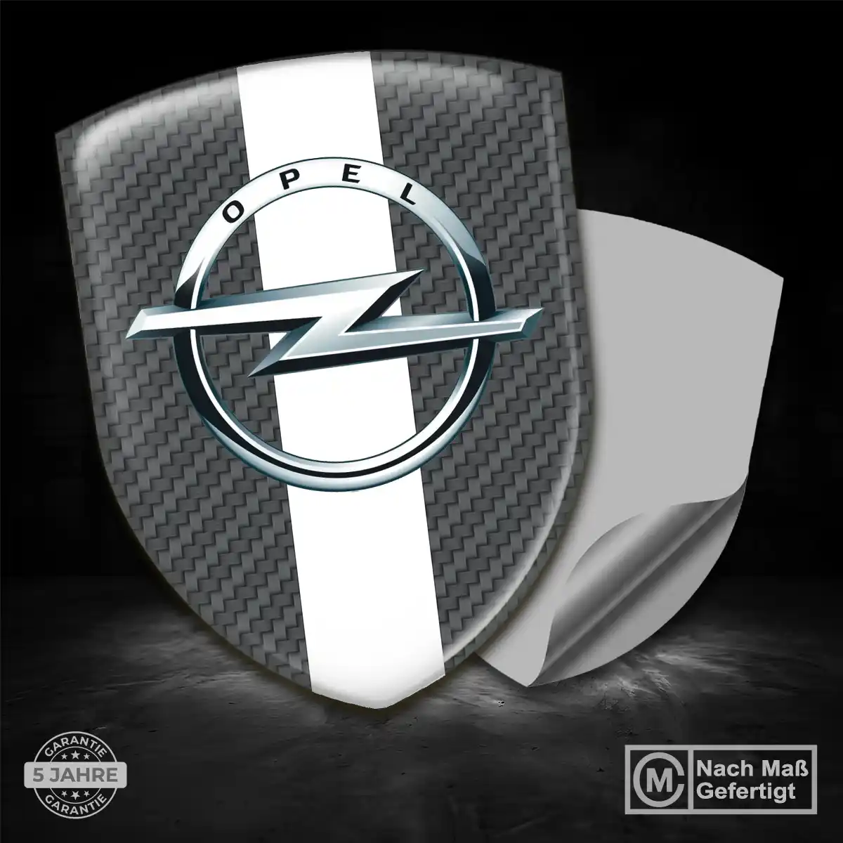 Opel 3D Gel Aufkleber Emblem Auto Hochwertiges Harz