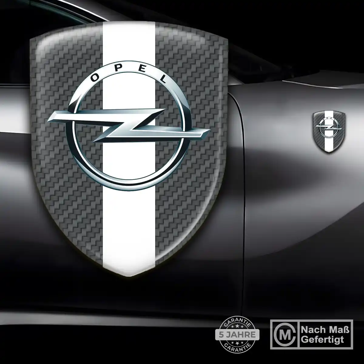 Opel 3D Gel Aufkleber Emblem Auto Hochwertiges Harz