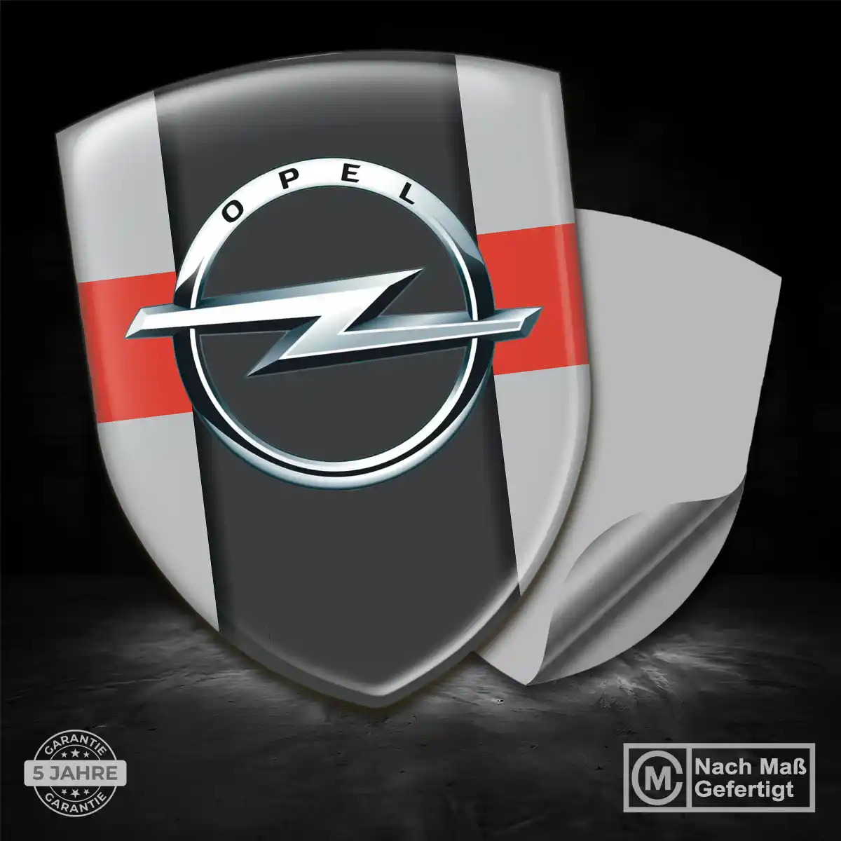 Opel 3D Gel Aufkleber Emblem Auto Interieurdesign