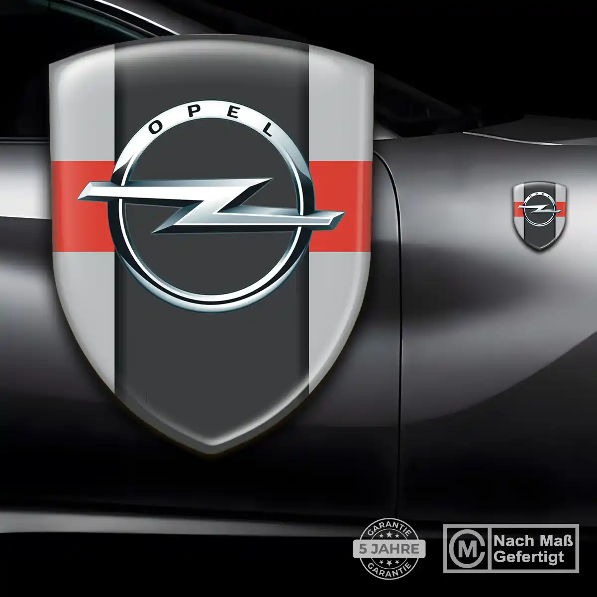 Opel 3D Gel Aufkleber Emblem Auto Interieurdesign