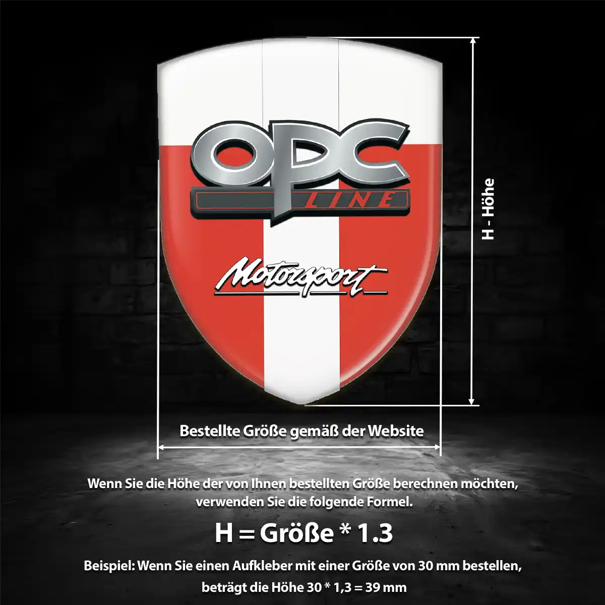 Opel 3D Gel Aufkleber Emblem Auto Limitierte Auflage
