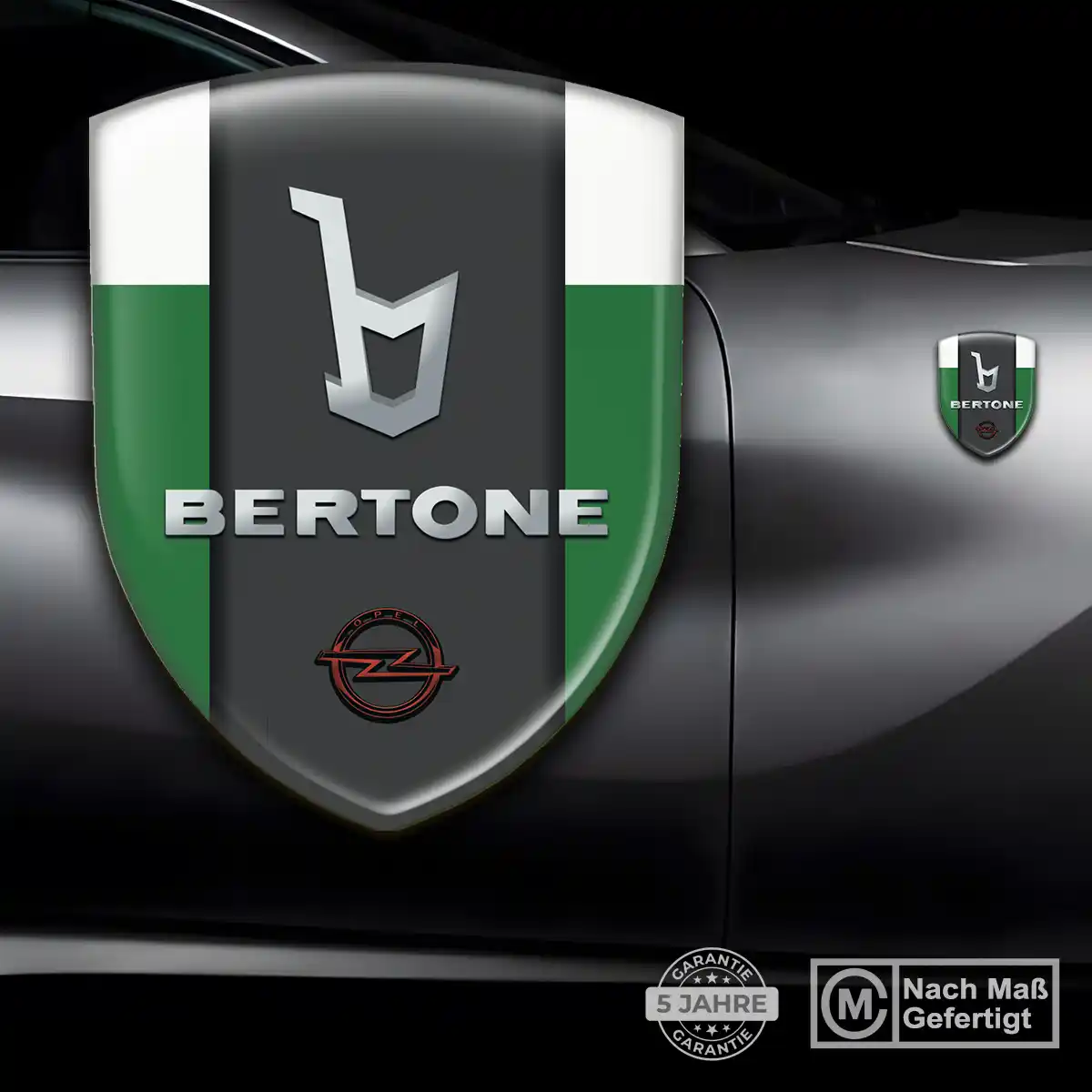 Opel 3D Gel Aufkleber Emblem Auto Luxus-Edition