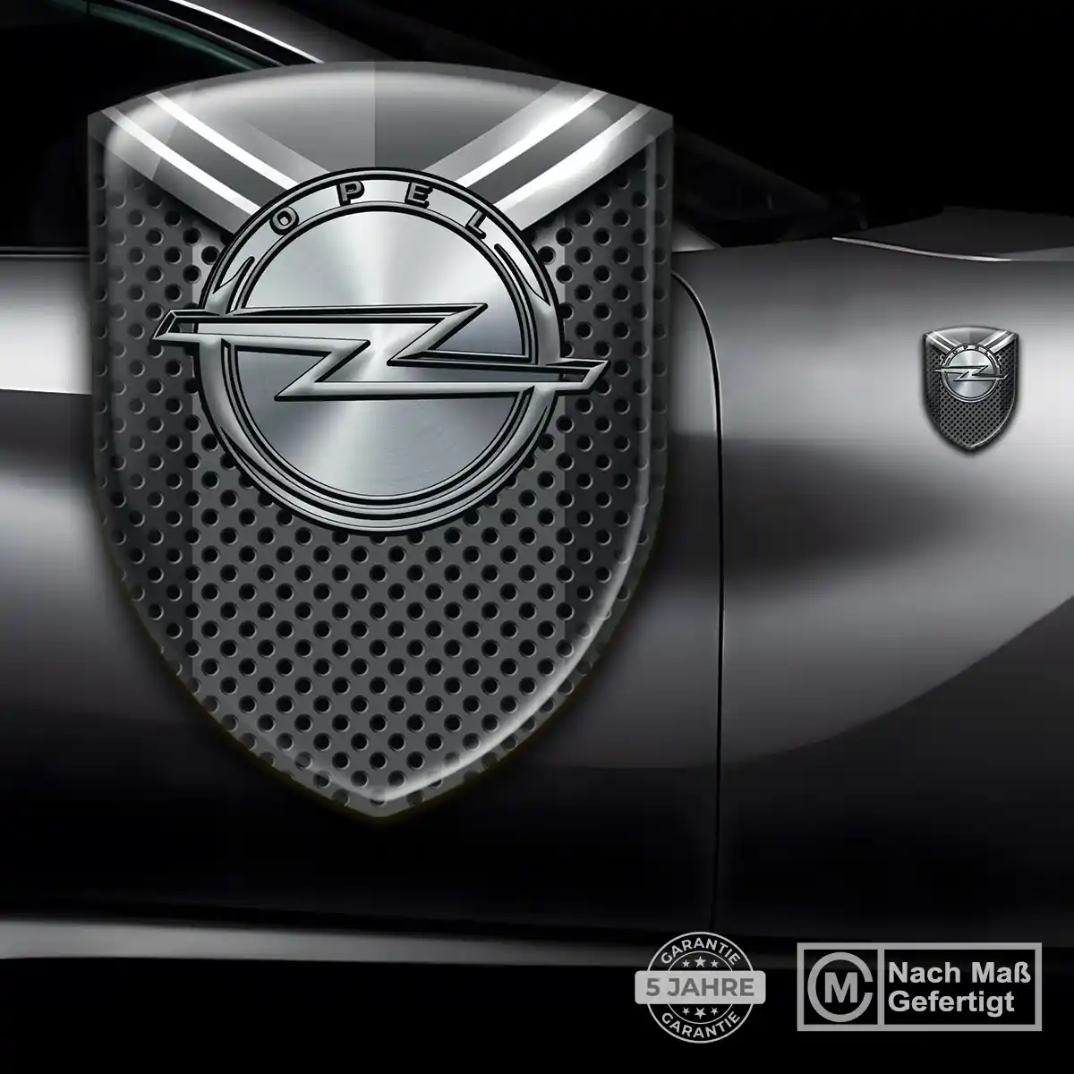 Opel 3D Gel Aufkleber Emblem Auto Modernes Design