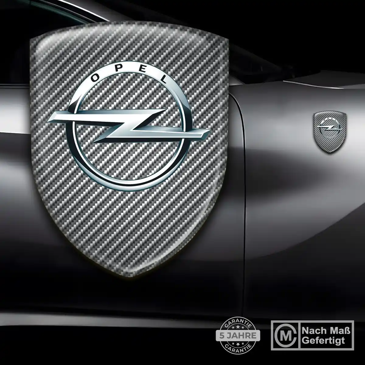 Opel 3D Gel Aufkleber Emblem Auto Premium-Edition