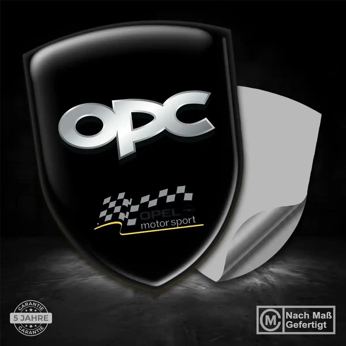 Opel 3D Gel Aufkleber Emblem Auto Stilvolles Design