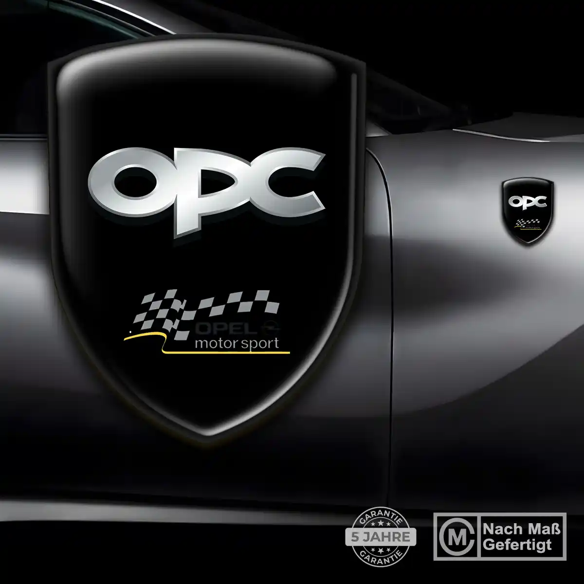 Opel 3D Gel Aufkleber Emblem Auto Stilvolles Design