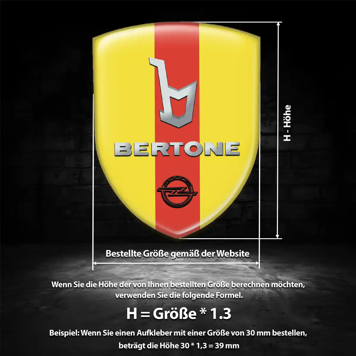 Opel 3D Gel Aufkleber Emblem Auto Tuningfahrzeug