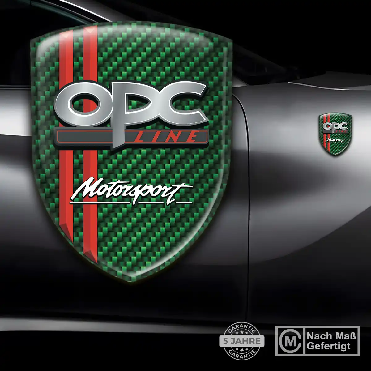 Opel 3D Gel Aufkleber Emblem Exterieurdesign
