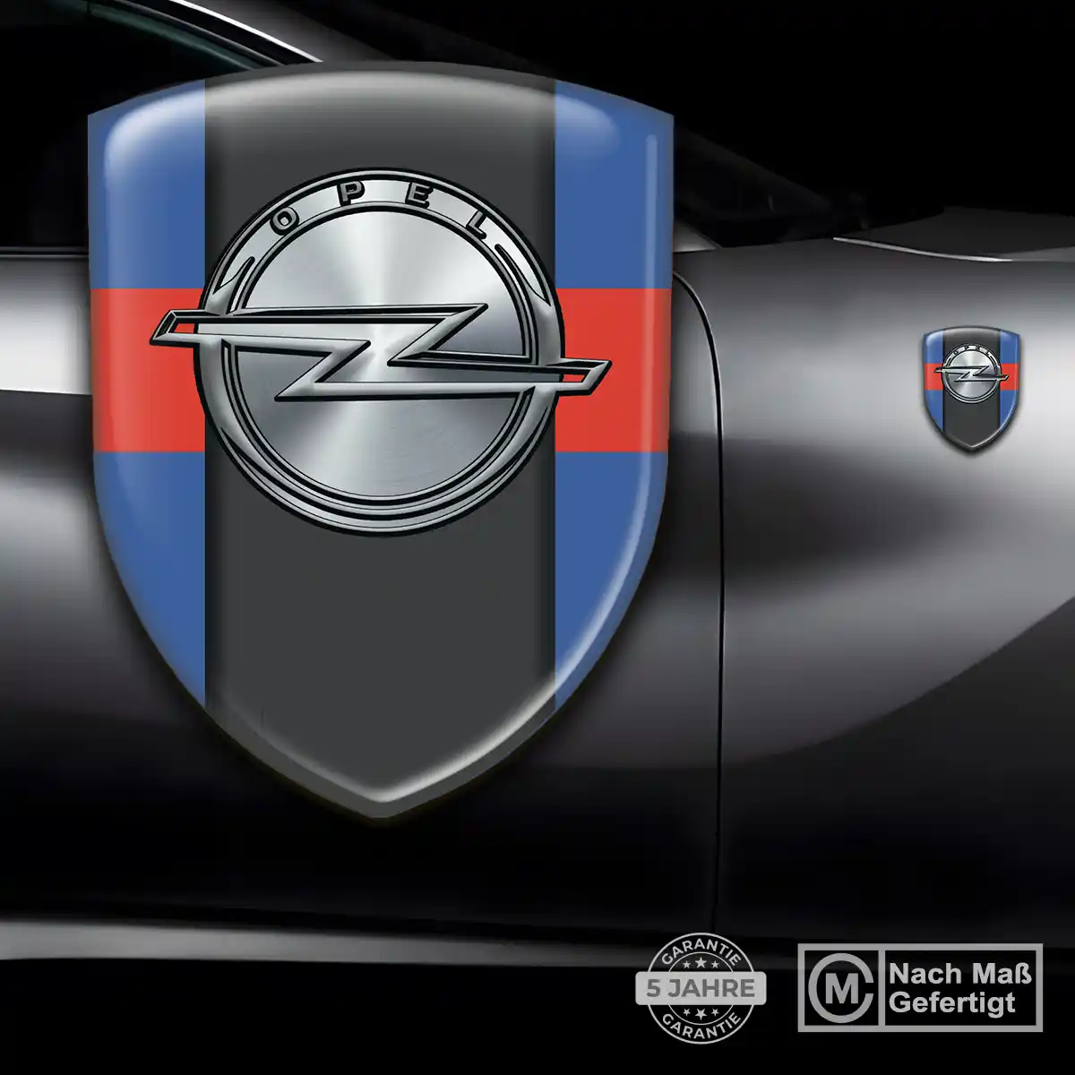 Opel 3D Gel Aufkleber Emblem Limitierte Auflage