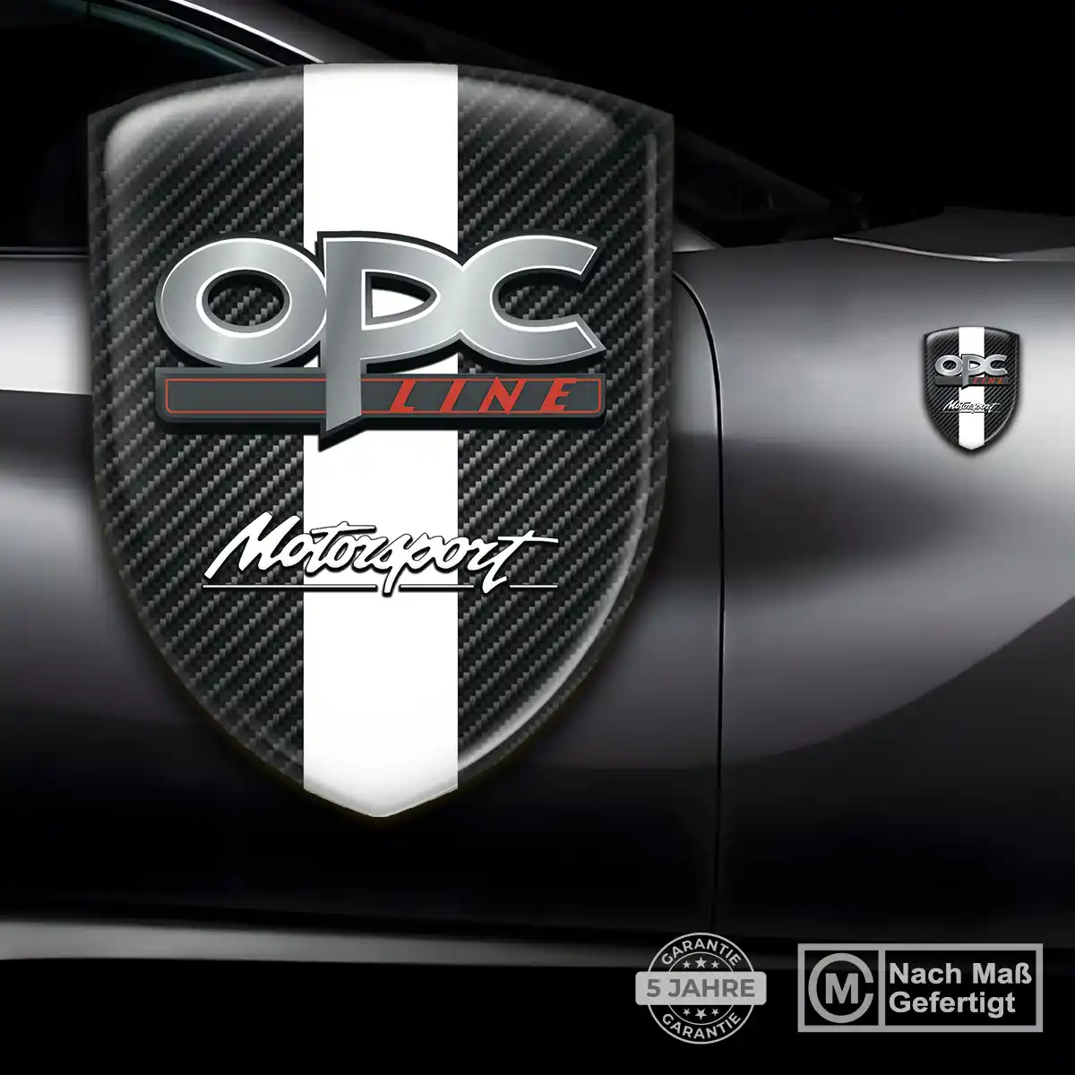 Opel 3D Gel Aufkleber Emblem Luxus-Edition