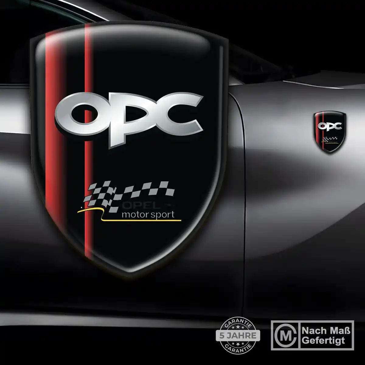 Opel 3D Gel Aufkleber Emblem Premiumqualität