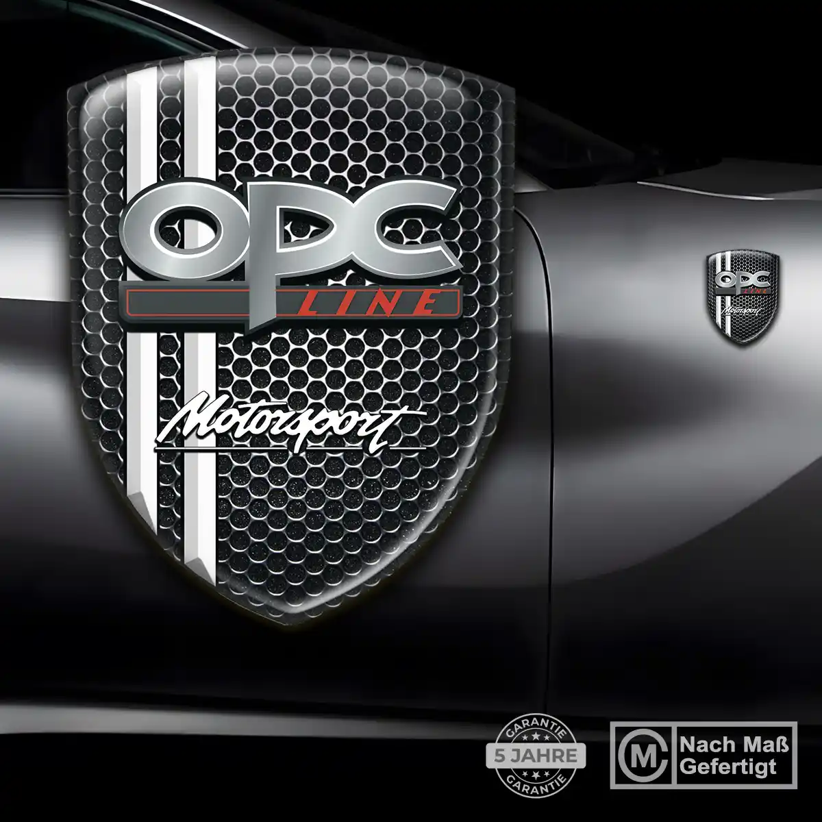 Opel 3D Gel Aufkleber Emblem Tuningfahrzeug