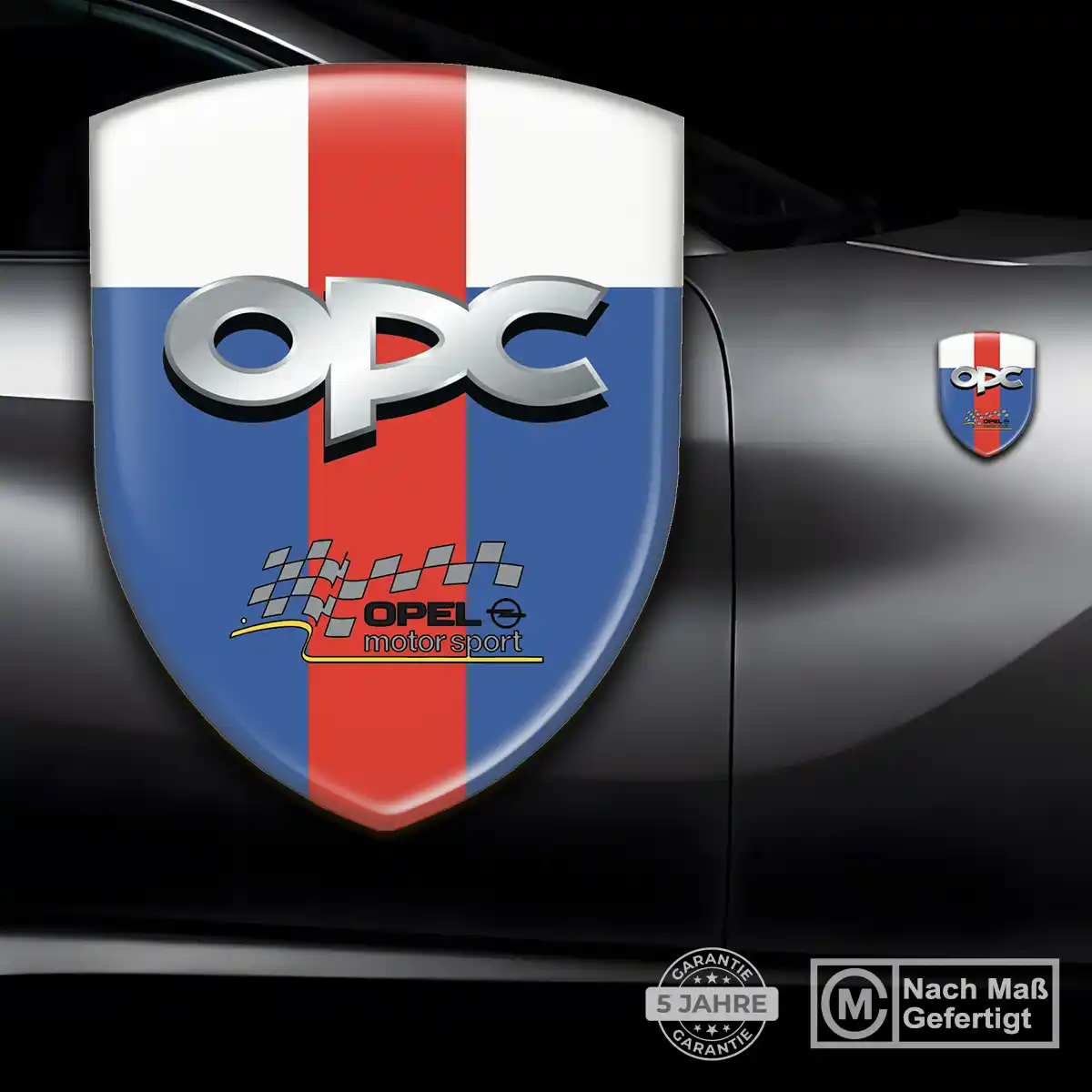 Opel 3D Gel Aufkleber Embleme Auto Edles Design