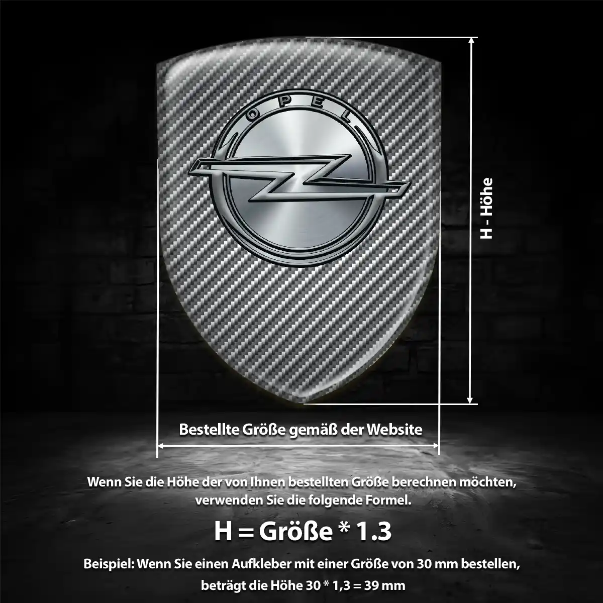 Opel 3D Gel Aufkleber Embleme Auto Limitierte Auflage